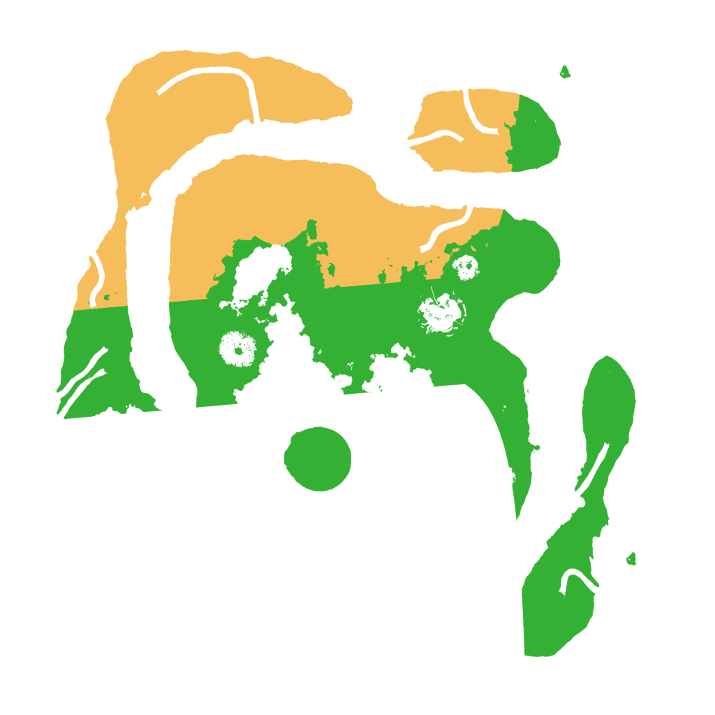 Biome Rust Map: Procedural Map, Size: 3000, Seed: 2432419