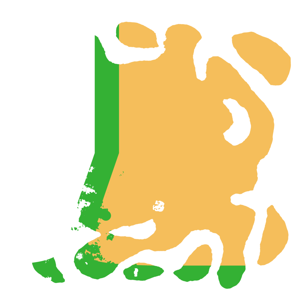 Biome Rust Map: Barren, Size: 4000, Seed: 5401