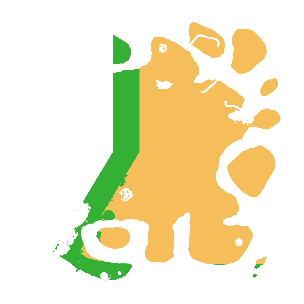 Biome Rust Map: Procedural Map, Size: 3500, Seed: 612352