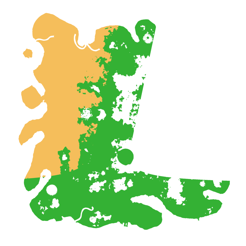 Biome Rust Map: Procedural Map, Size: 4050, Seed: 466511585