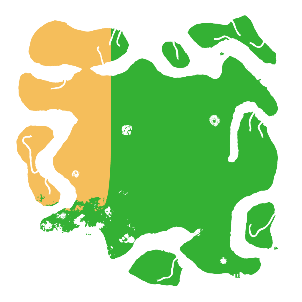 Biome Rust Map: Procedural Map, Size: 4250, Seed: 1469117150