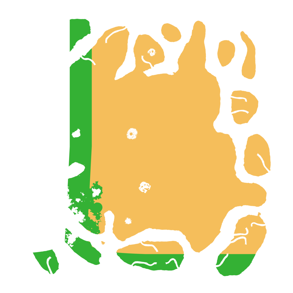 Biome Rust Map: Procedural Map, Size: 4000, Seed: 539136