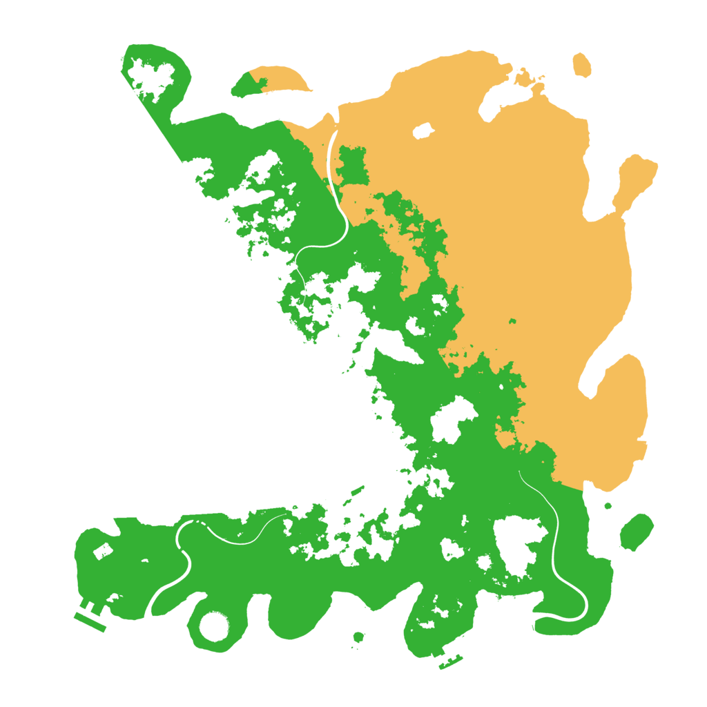 Biome Rust Map: Procedural Map, Size: 4250, Seed: 524815347