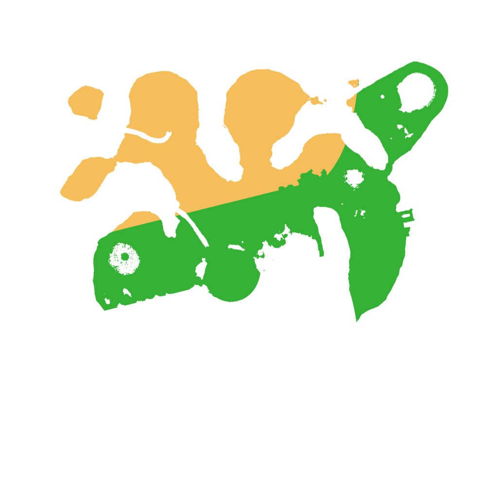 Biome Rust Map: Procedural Map, Size: 2500, Seed: 536893967