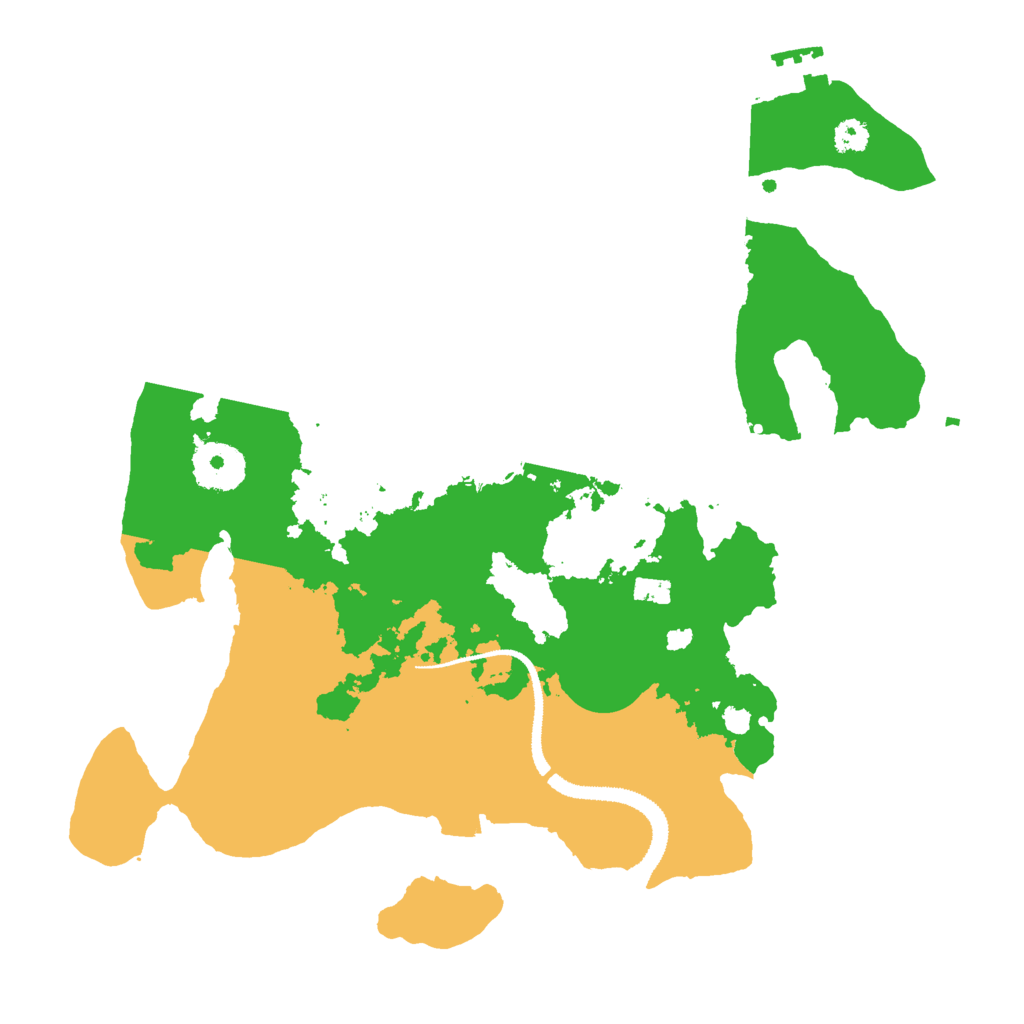 Biome Rust Map: Procedural Map, Size: 3000, Seed: 847813