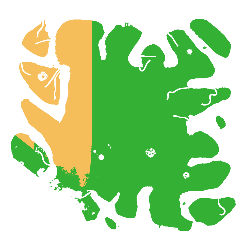 Biome Rust Map: Procedural Map, Size: 4000, Seed: 28487