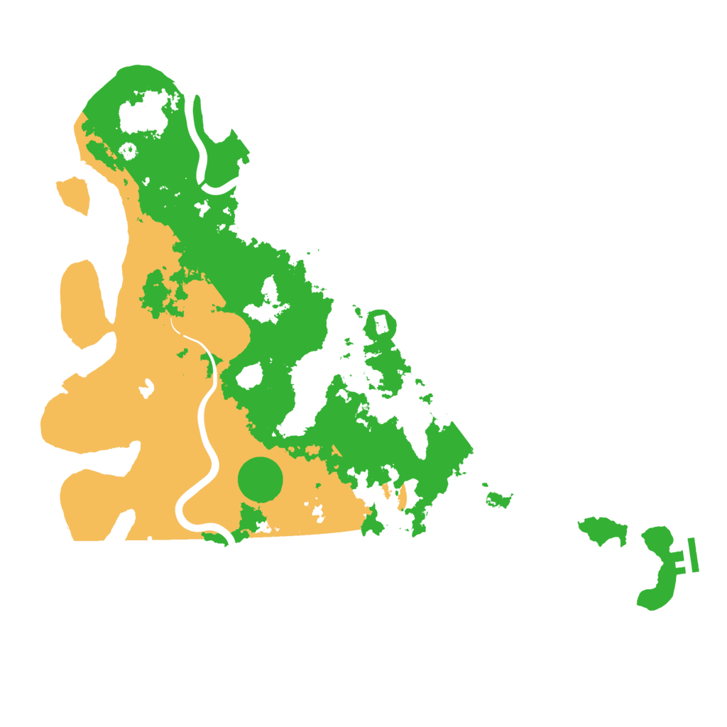 Biome Rust Map: Procedural Map, Size: 4250, Seed: 9757