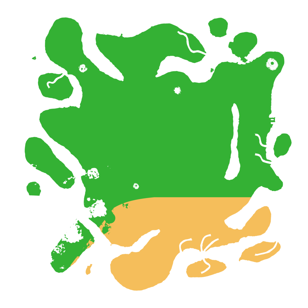 Biome Rust Map: Procedural Map, Size: 4000, Seed: 281173