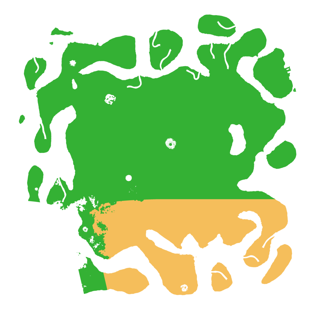 Biome Rust Map: Procedural Map, Size: 4500, Seed: 1039917737