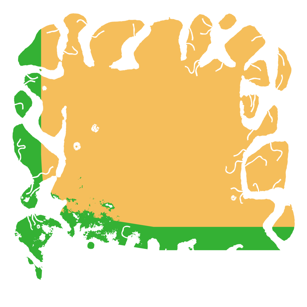 Biome Rust Map: Procedural Map, Size: 6000, Seed: 17854