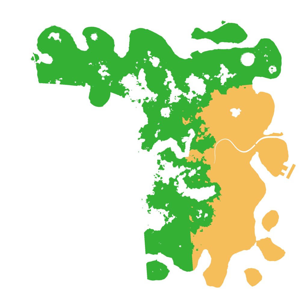 Biome Rust Map: Procedural Map, Size: 4000, Seed: 21122021