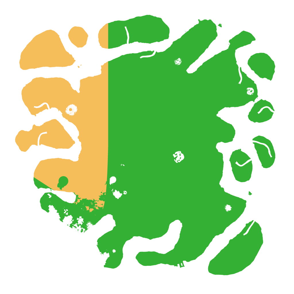 Biome Rust Map: Procedural Map, Size: 4000, Seed: 722737