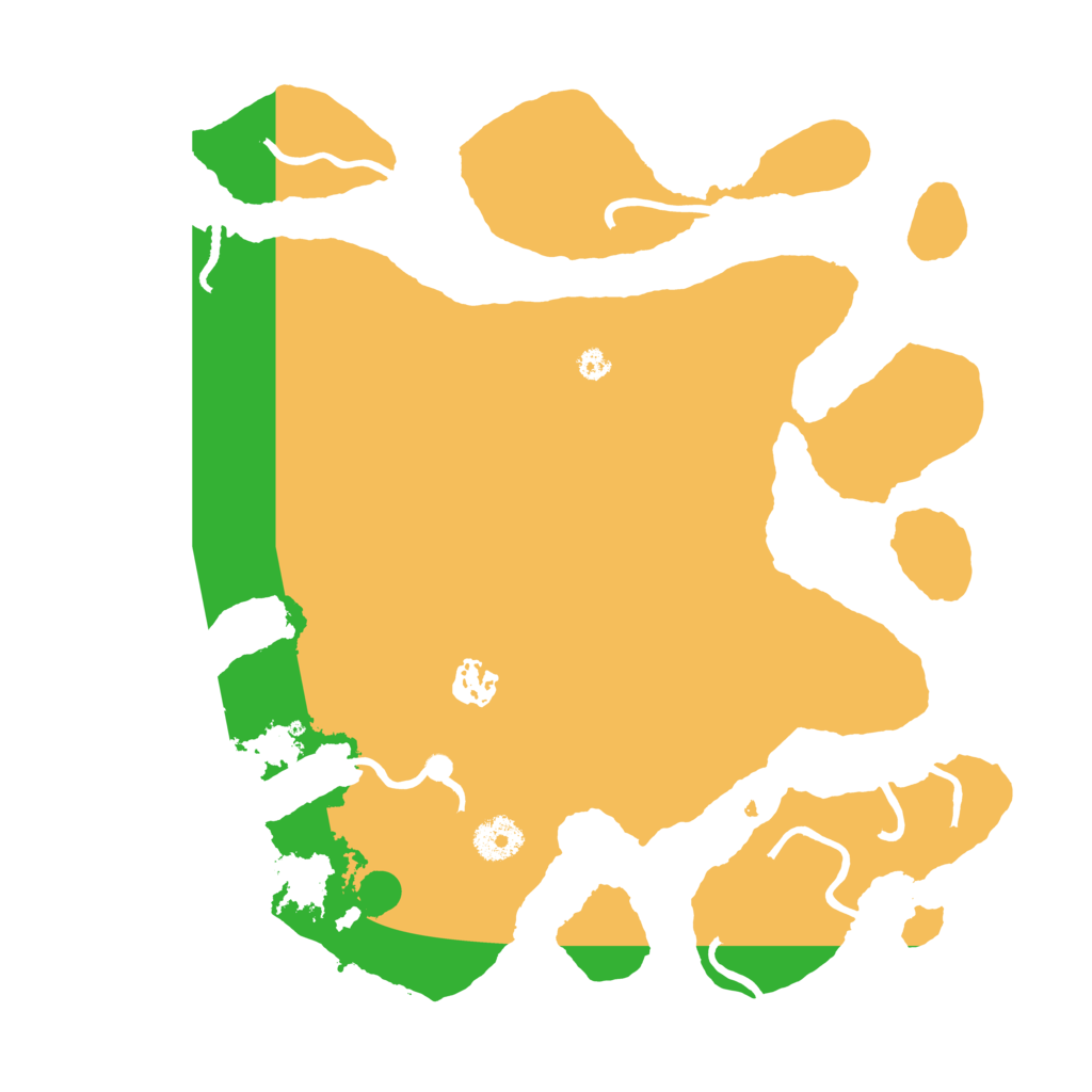 Biome Rust Map: Procedural Map, Size: 3550, Seed: 375622