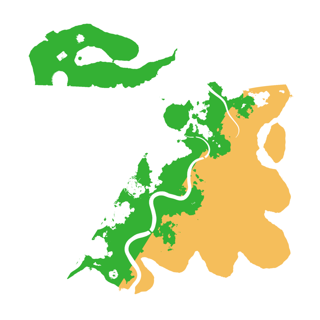 Biome Rust Map: Procedural Map, Size: 3550, Seed: 175815