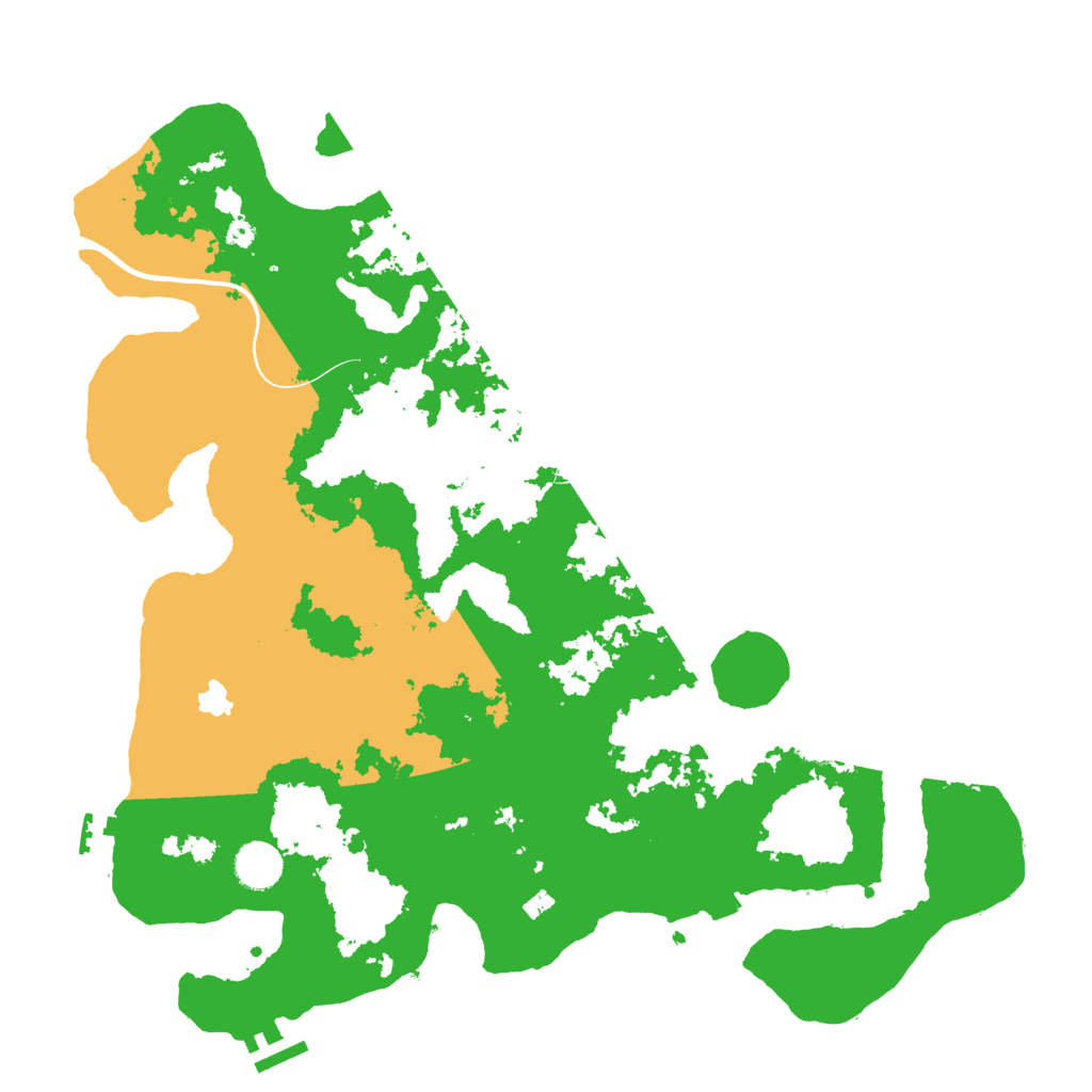 Biome Rust Map: Procedural Map, Size: 4000, Seed: 473946
