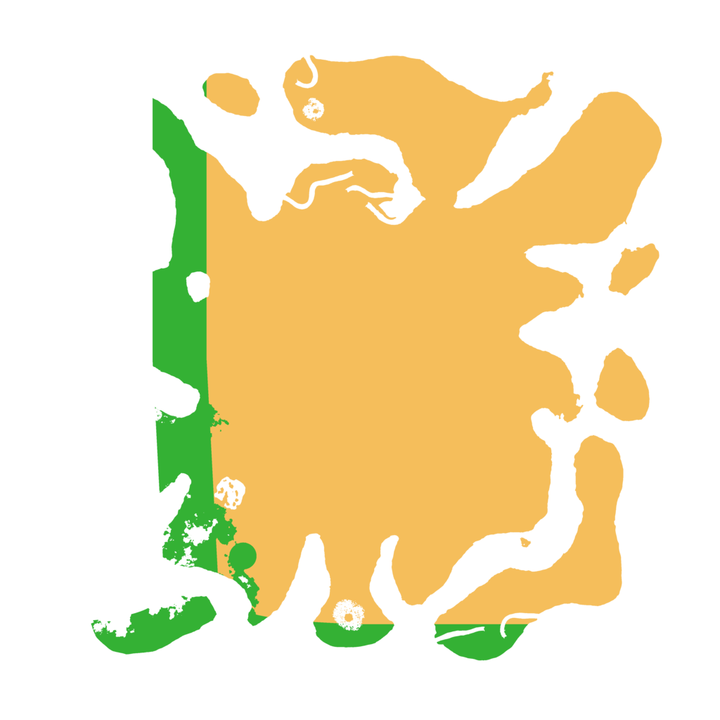 Biome Rust Map: Procedural Map, Size: 3550, Seed: 229739