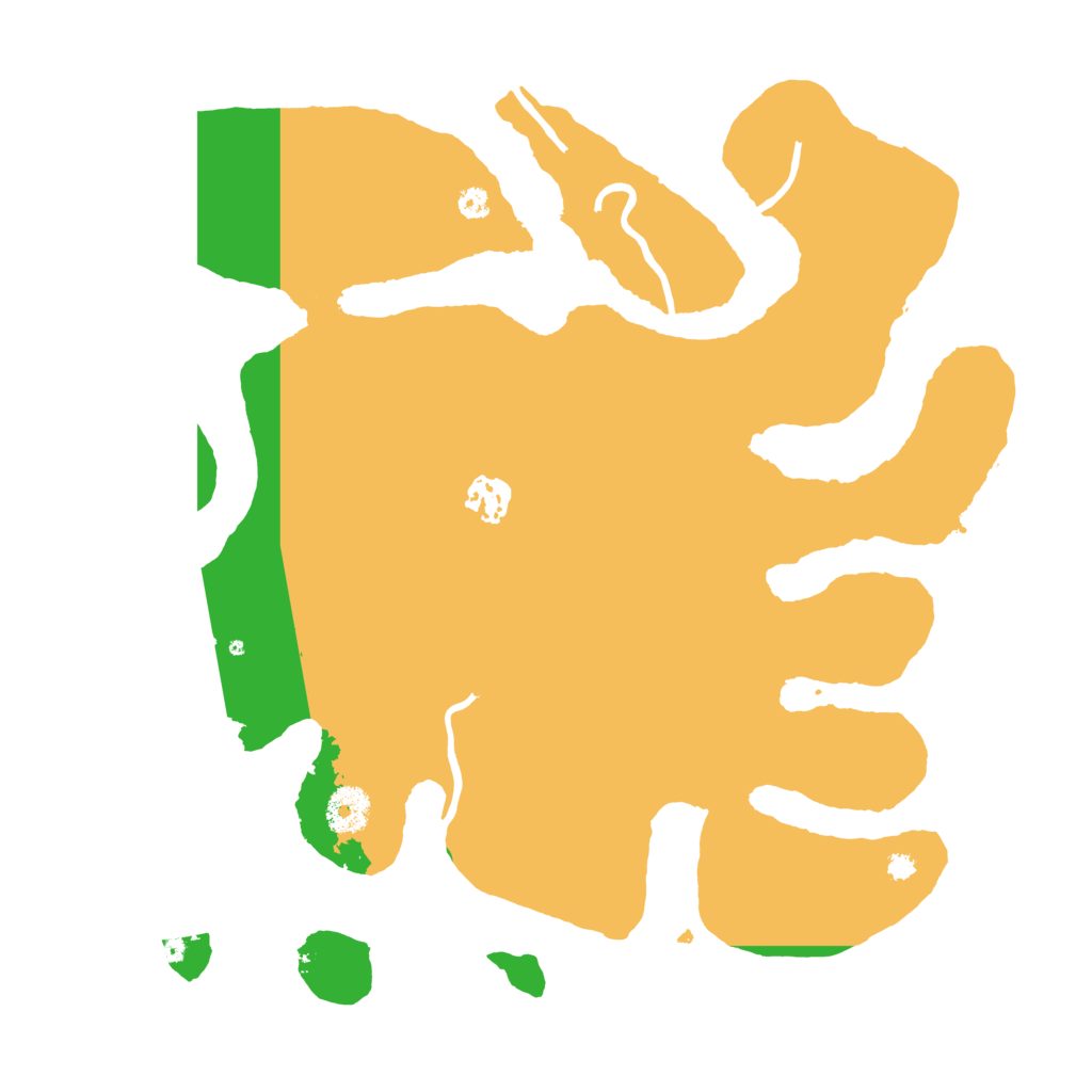 Biome Rust Map: Procedural Map, Size: 3550, Seed: 946326