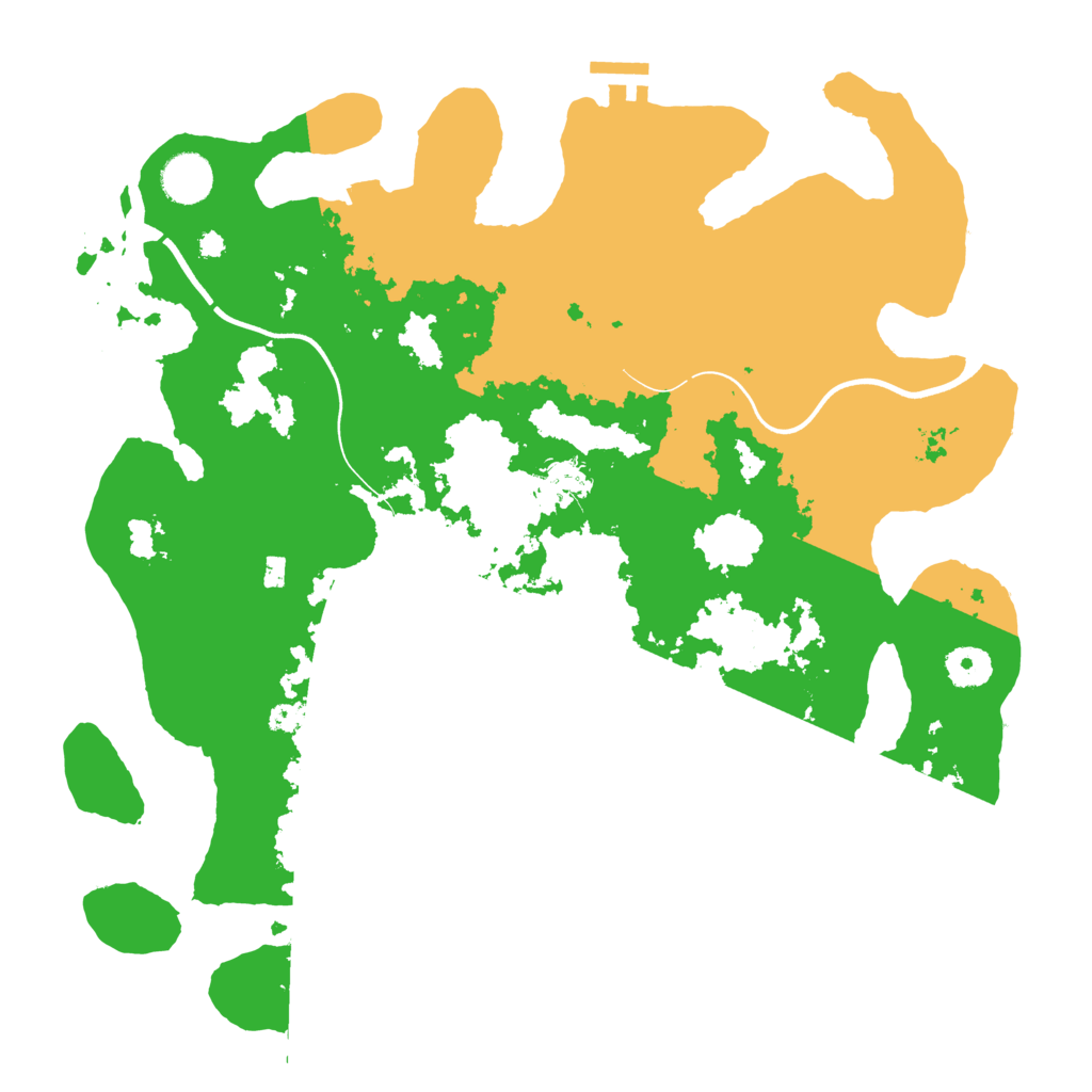 Biome Rust Map: Procedural Map, Size: 3750, Seed: 1294355799