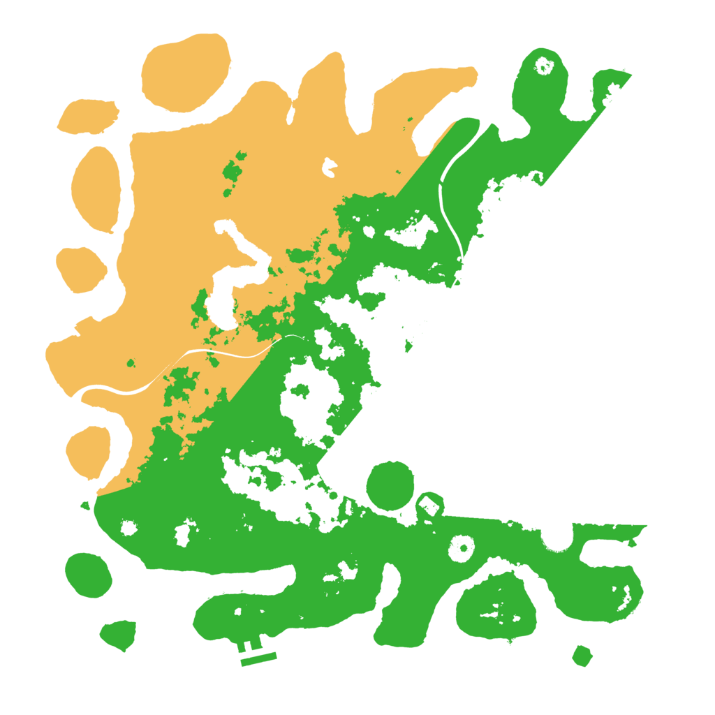 Biome Rust Map: Procedural Map, Size: 4000, Seed: 123328