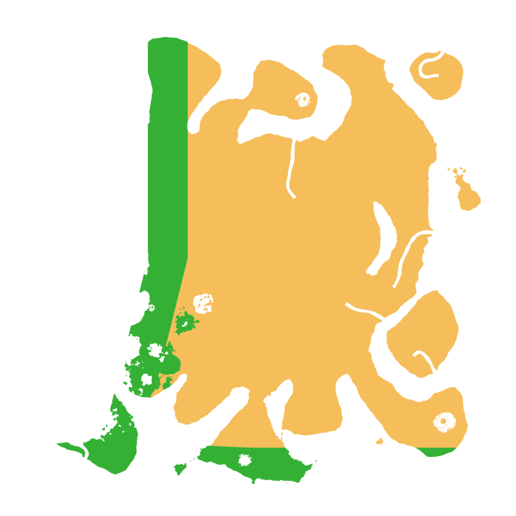Biome Rust Map: Procedural Map, Size: 3750, Seed: 8998