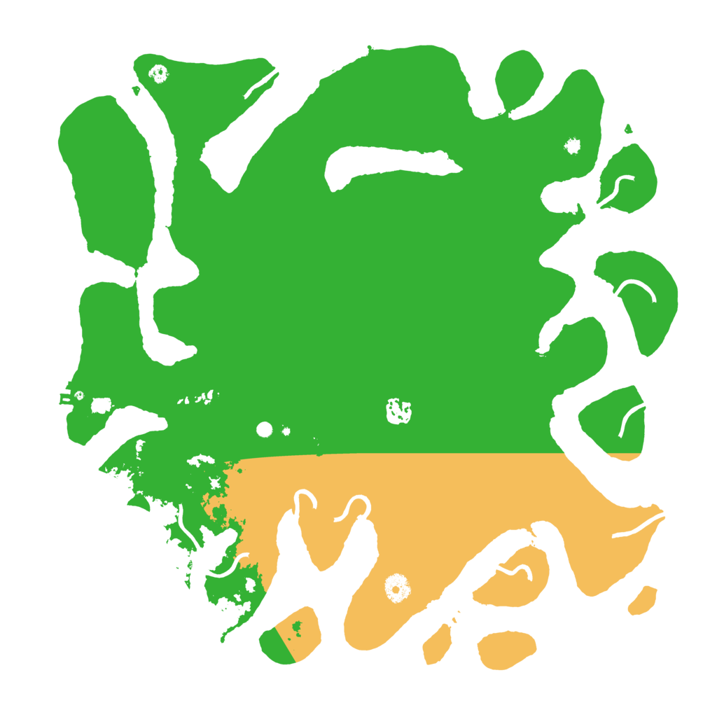 Biome Rust Map: Procedural Map, Size: 4000, Seed: 83240