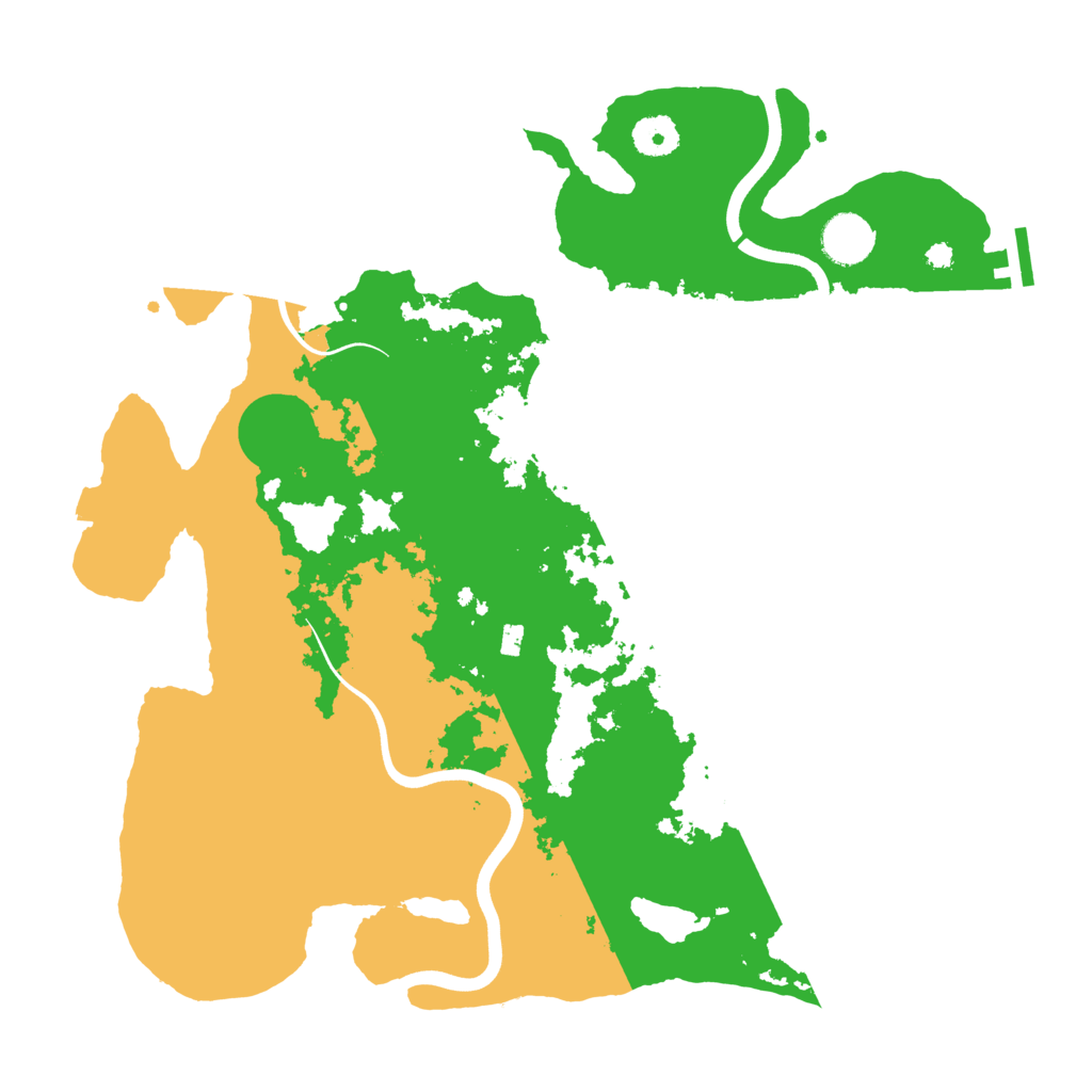 Biome Rust Map: Procedural Map, Size: 3750, Seed: 574576728