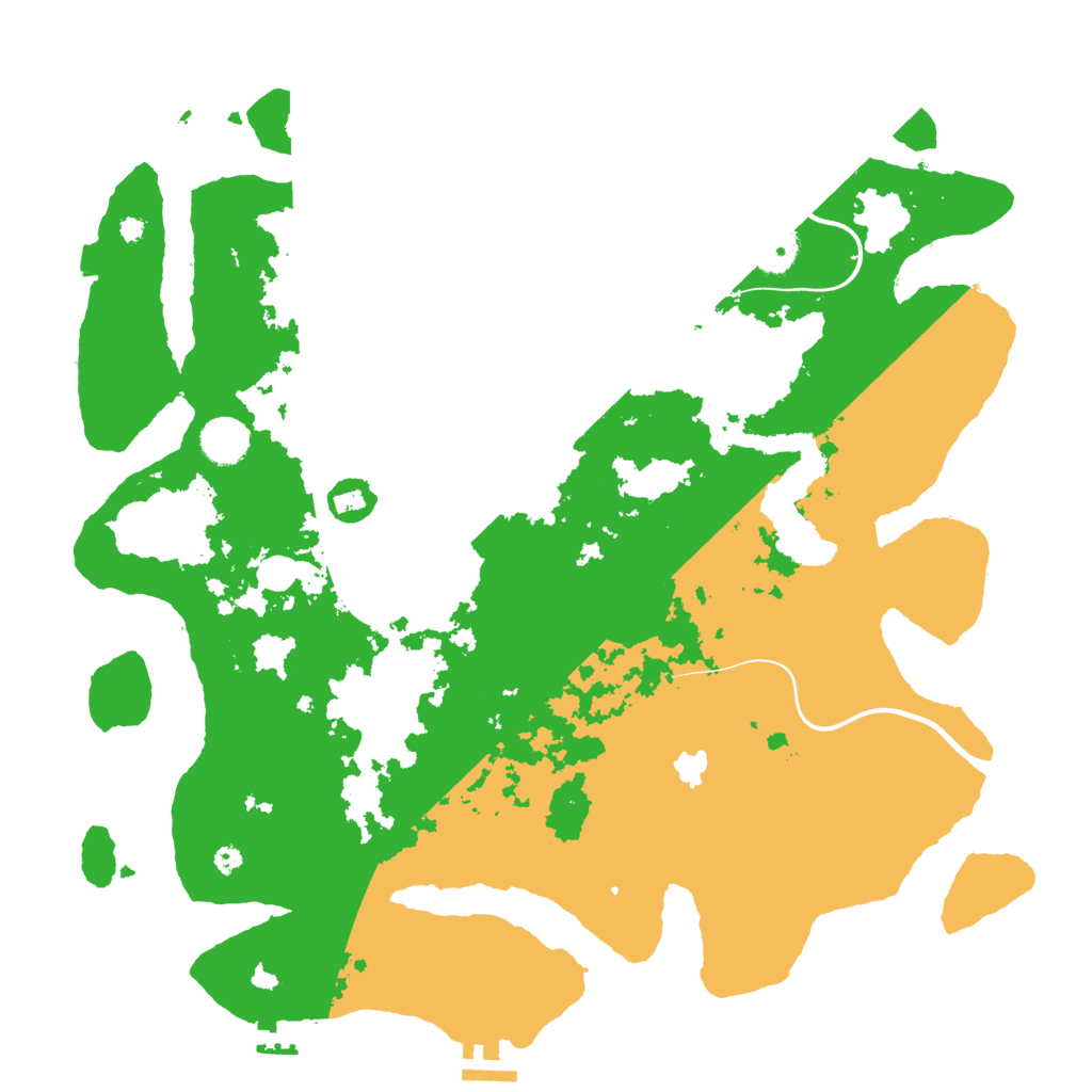 Biome Rust Map: Procedural Map, Size: 4000, Seed: 1756323411