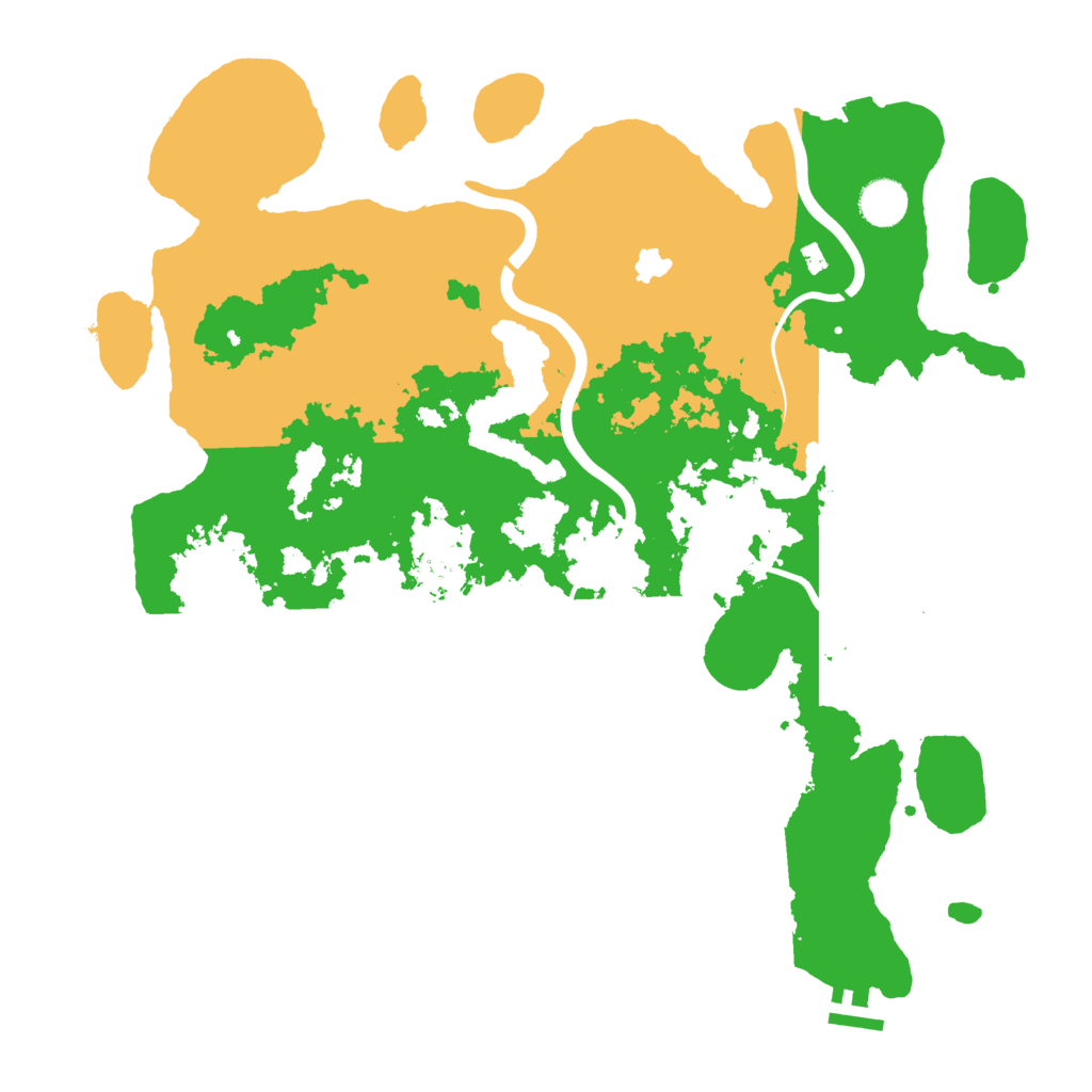 Biome Rust Map: Procedural Map, Size: 4000, Seed: 880860