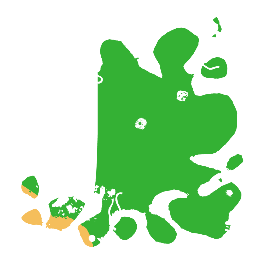 Biome Rust Map: Procedural Map, Size: 3550, Seed: 600677