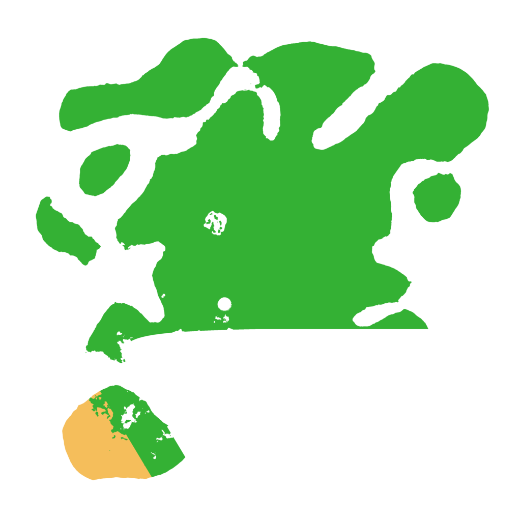 Biome Rust Map: Barren, Size: 3400, Seed: 53467