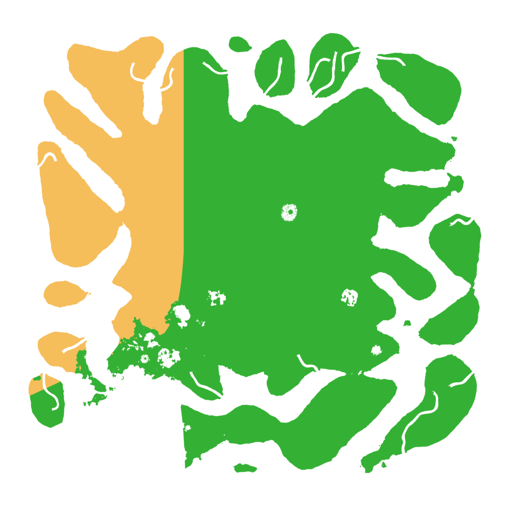 Biome Rust Map: Procedural Map, Size: 4500, Seed: 789467246