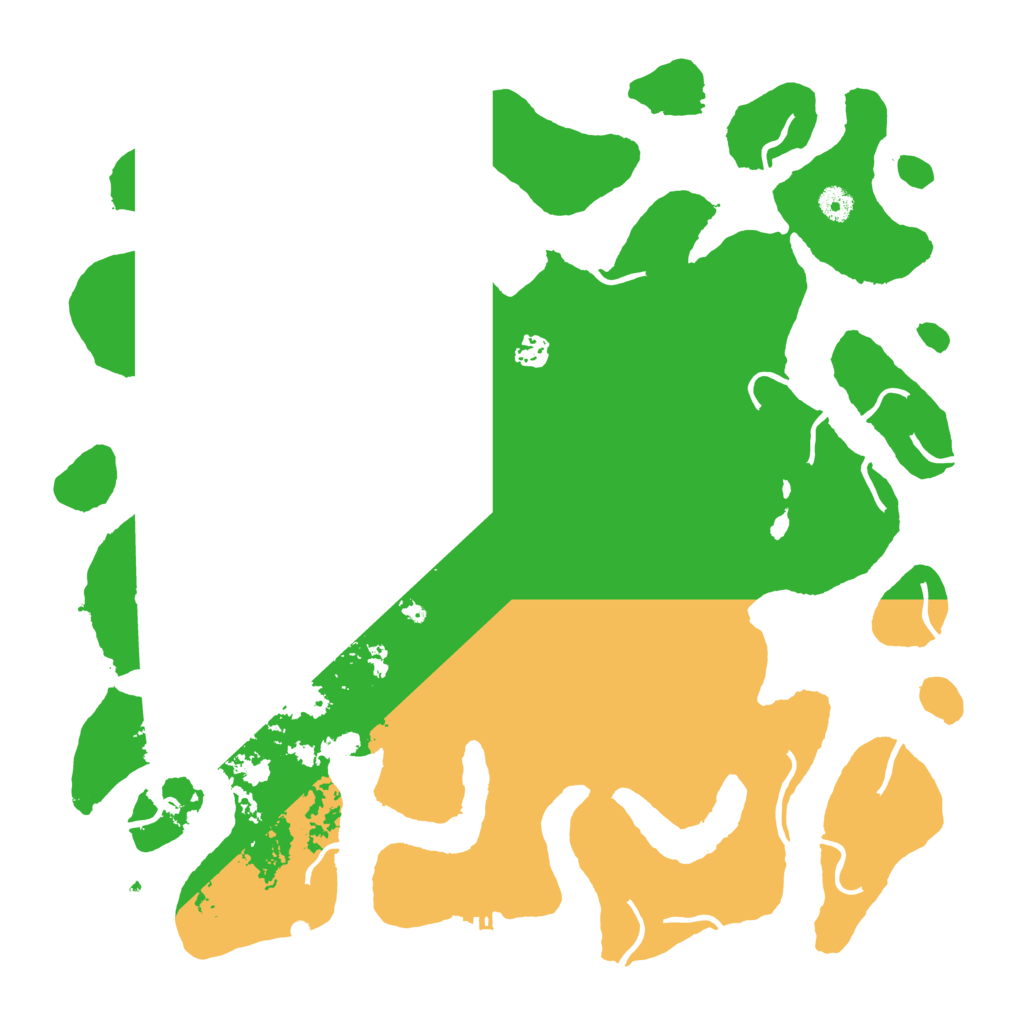 Biome Rust Map: Procedural Map, Size: 4500, Seed: 67792622