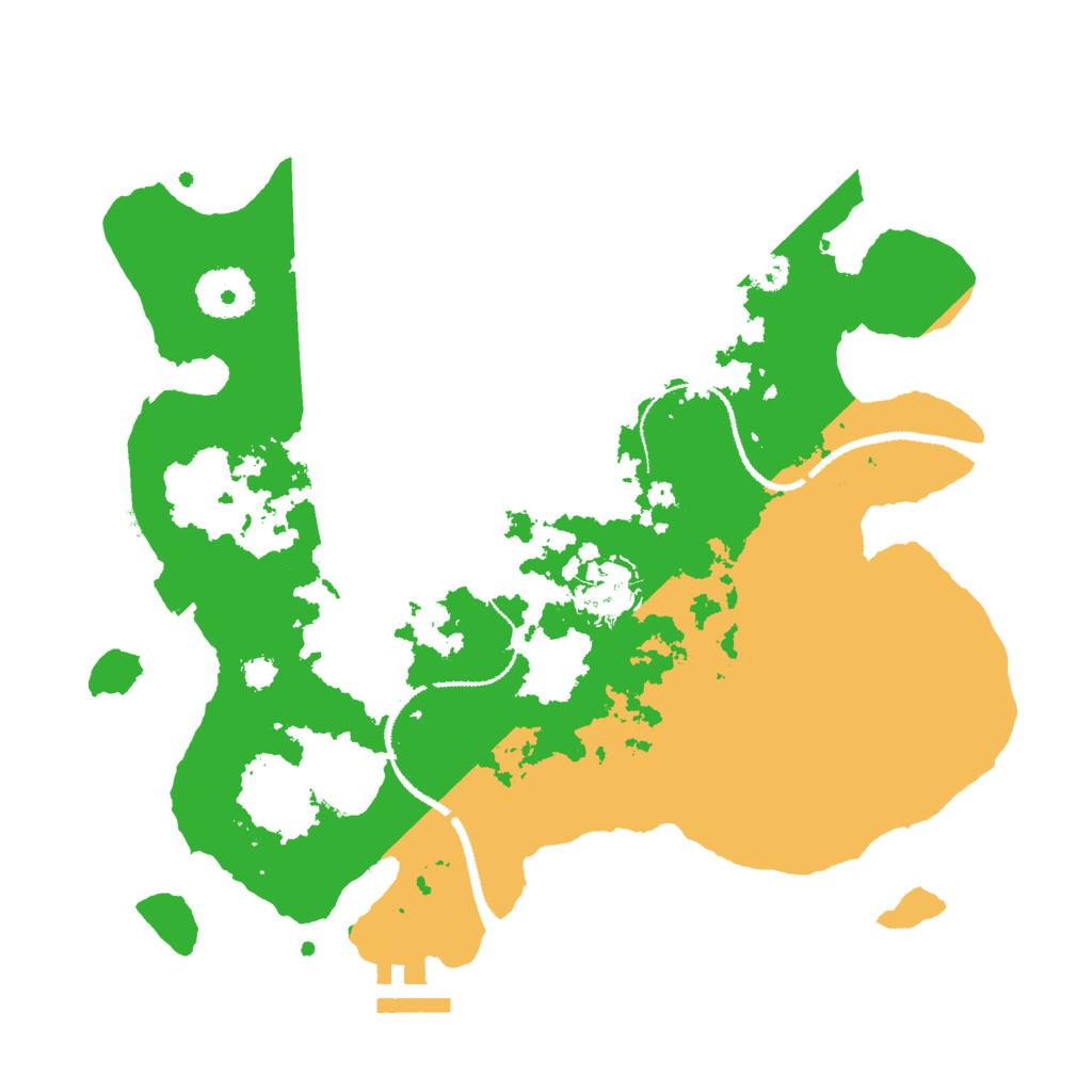 Biome Rust Map: Procedural Map, Size: 3000, Seed: 1928599777
