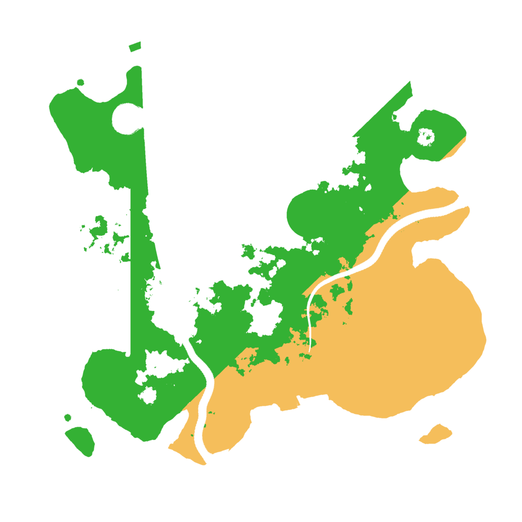 Biome Rust Map: Procedural Map, Size: 3000, Seed: 1928599777