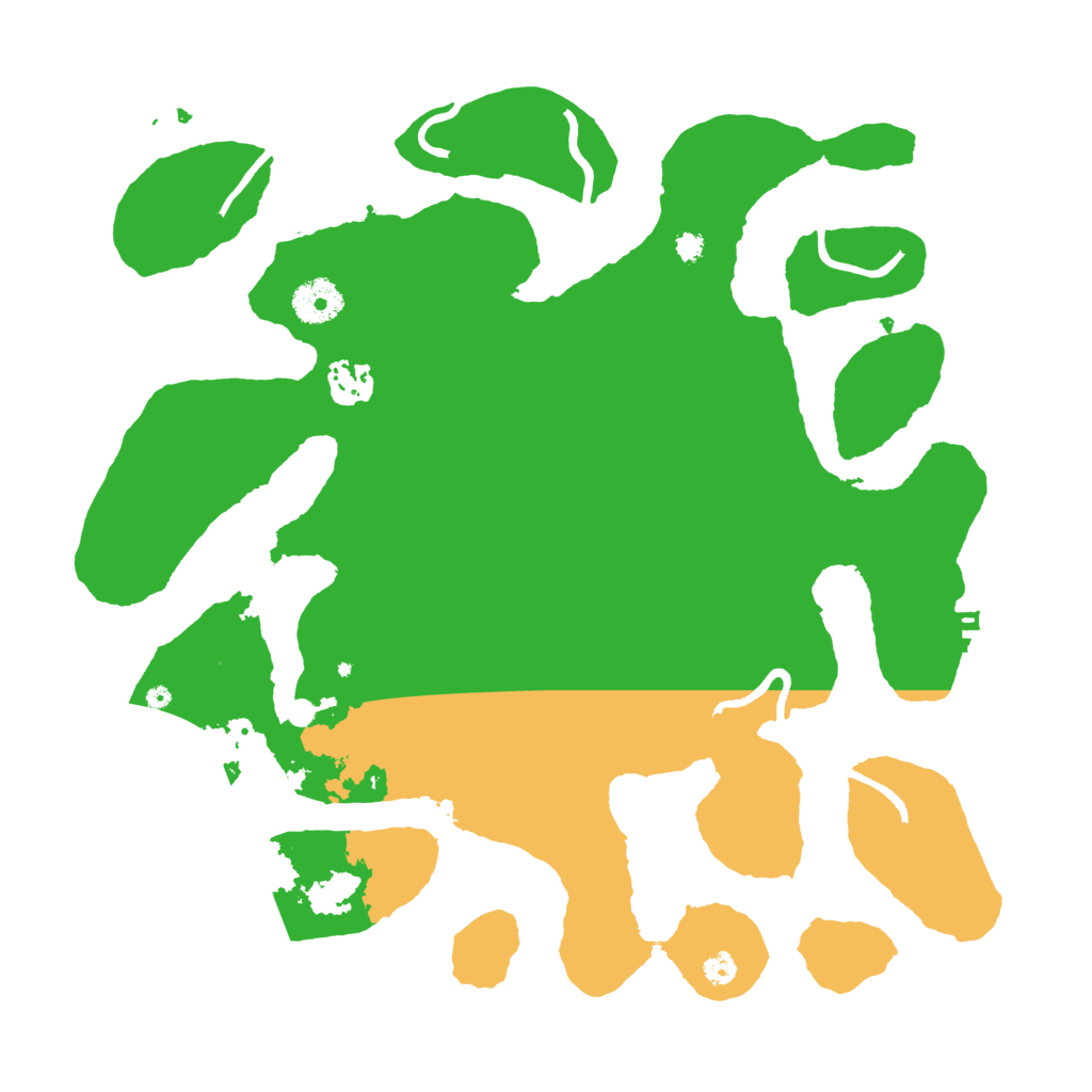 Biome Rust Map: Procedural Map, Size: 3500, Seed: 1623101