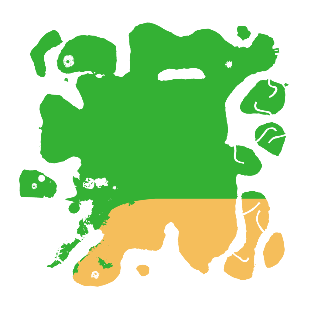 Biome Rust Map: Procedural Map, Size: 4000, Seed: 643189