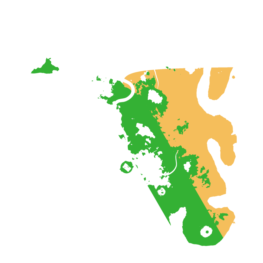 Biome Rust Map: Procedural Map, Size: 3500, Seed: 1954343974