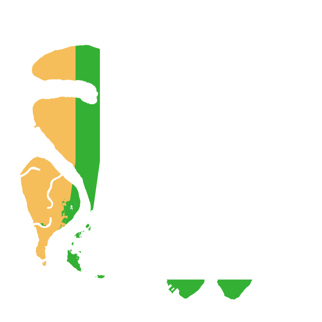 Biome Rust Map: Procedural Map, Size: 3500, Seed: 79460251