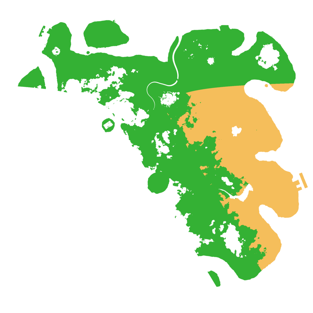 Biome Rust Map: Procedural Map, Size: 4000, Seed: 385915419