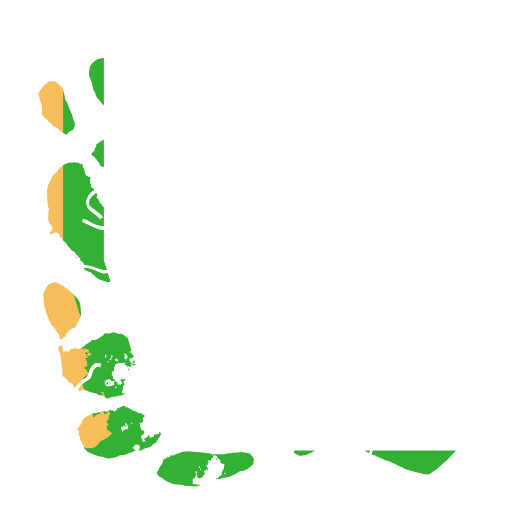 Biome Rust Map: Procedural Map, Size: 3550, Seed: 94941