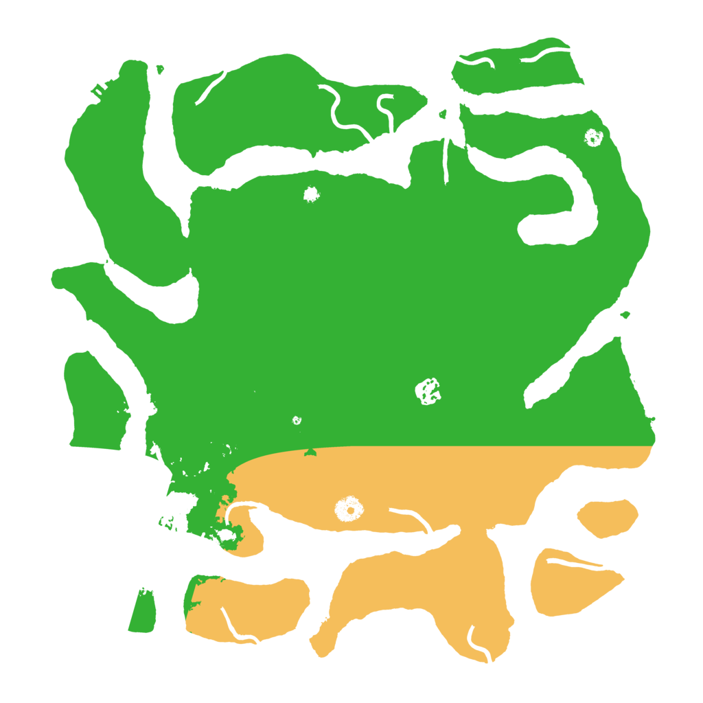 Biome Rust Map: Procedural Map, Size: 4000, Seed: 379208