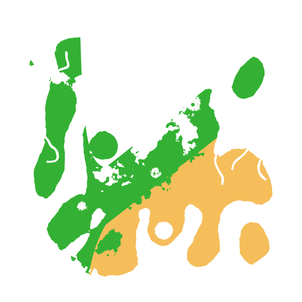 Biome Rust Map: Procedural Map, Size: 3000, Seed: 122944102