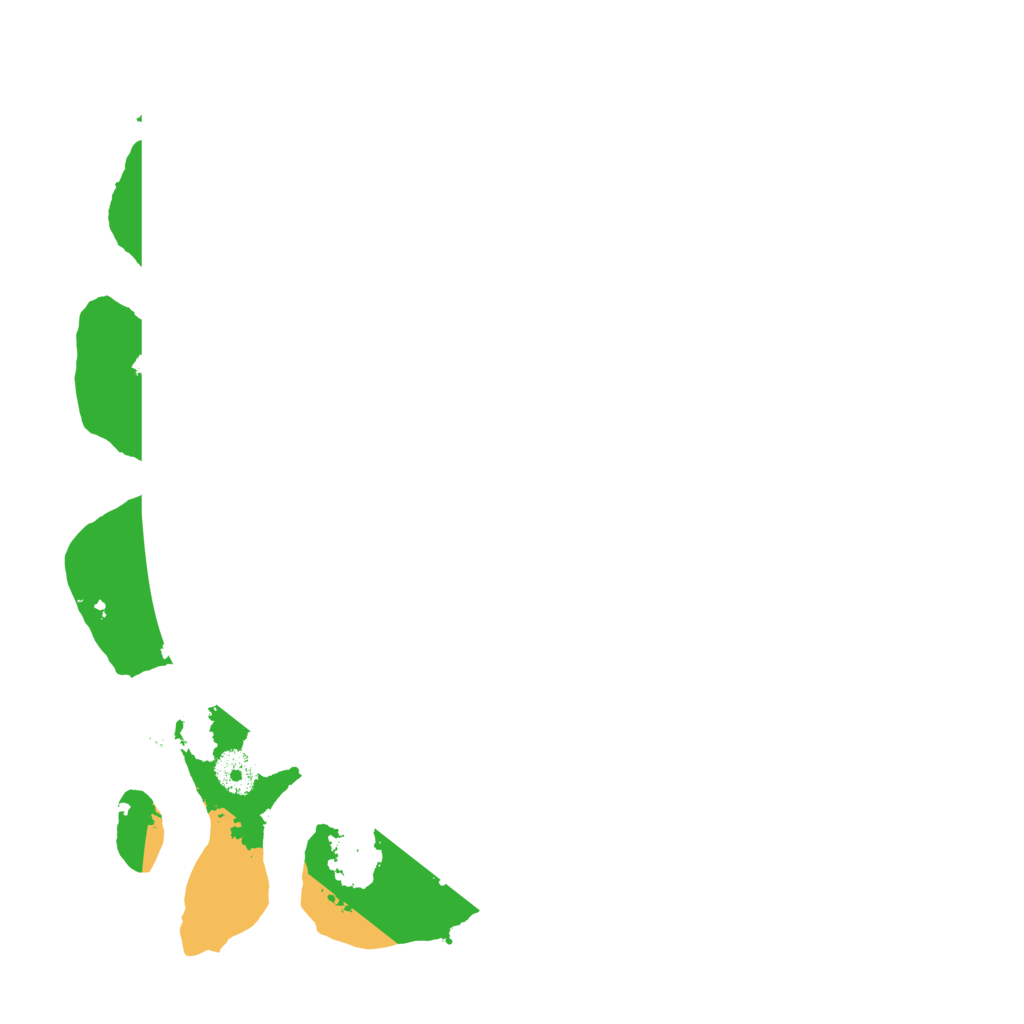 Biome Rust Map: Procedural Map, Size: 3550, Seed: 249382