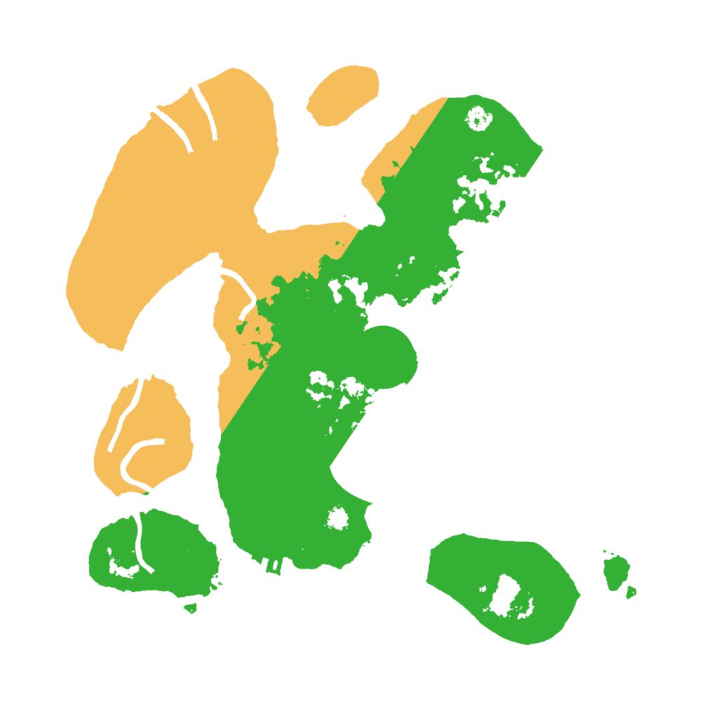 Biome Rust Map: Procedural Map, Size: 3000, Seed: 1042572264