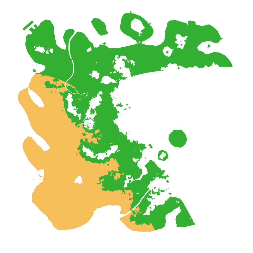 Biome Rust Map: Procedural Map, Size: 4000, Seed: 356177