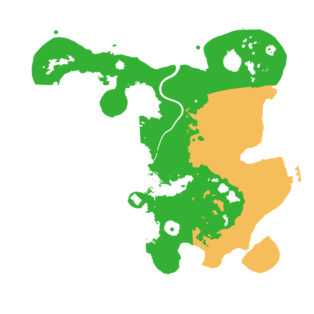 Biome Rust Map: Procedural Map, Size: 3129, Seed: 3219