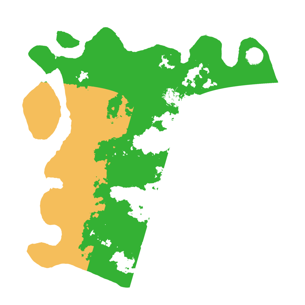 Biome Rust Map: Barren, Size: 3200, Seed: 248858530