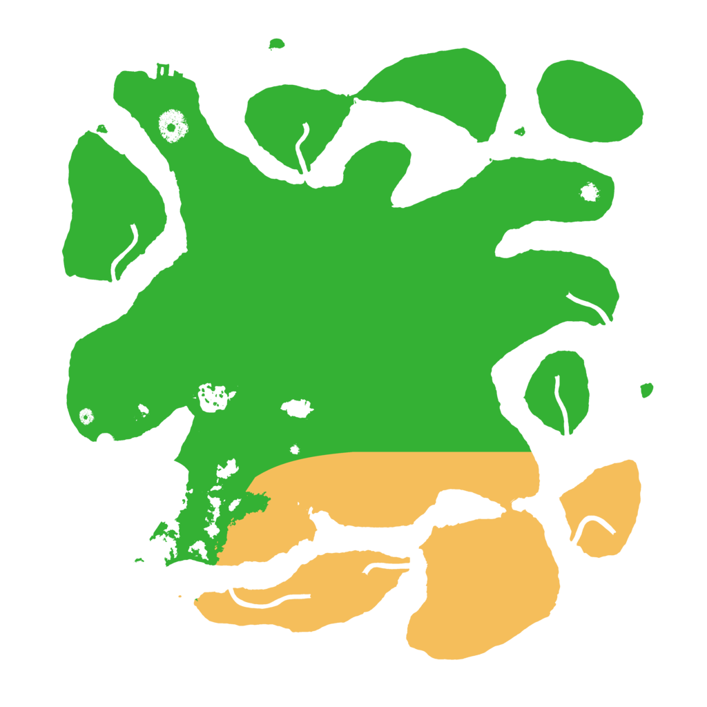 Biome Rust Map: Procedural Map, Size: 3500, Seed: 1905488899