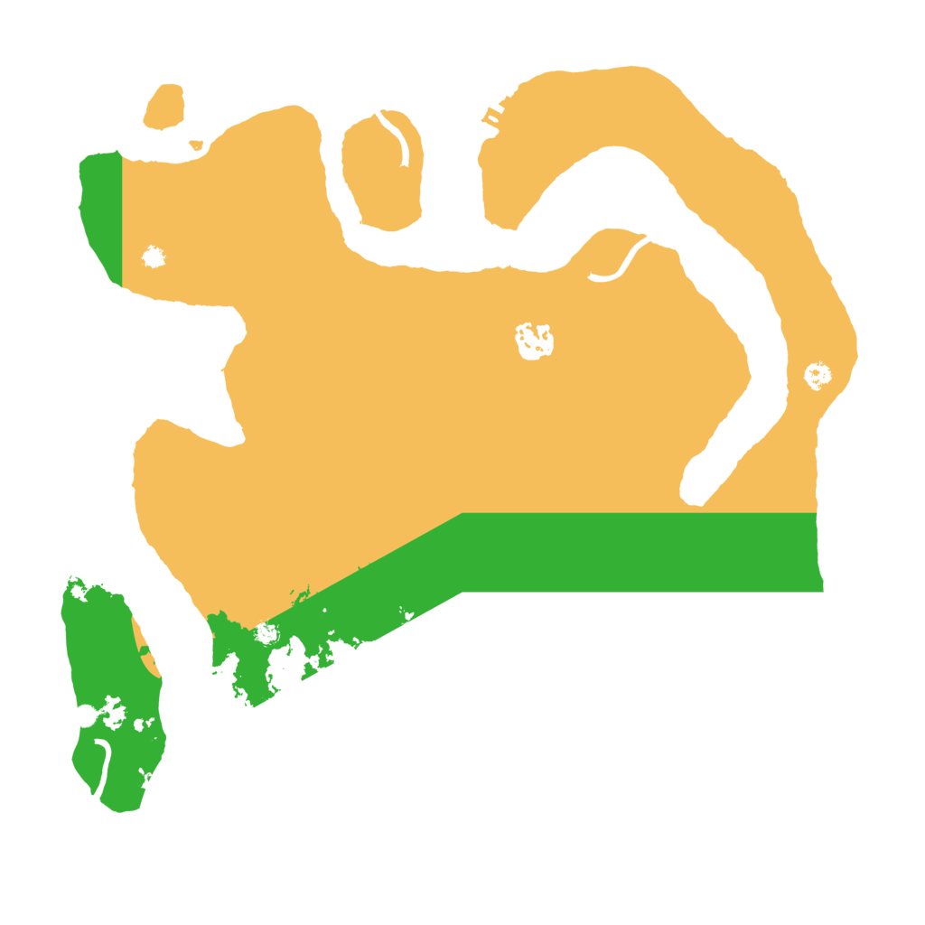 Biome Rust Map: Procedural Map, Size: 3550, Seed: 312173