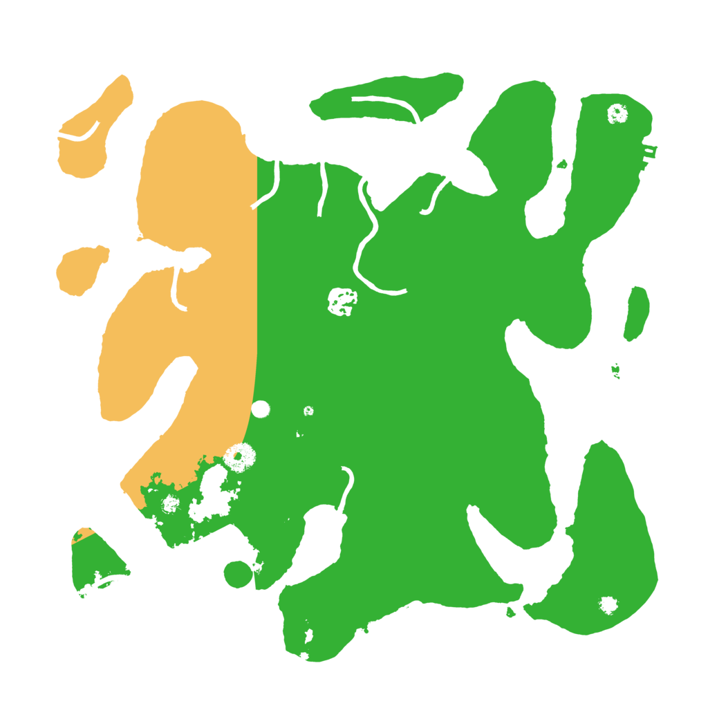 Biome Rust Map: Procedural Map, Size: 3550, Seed: 379823